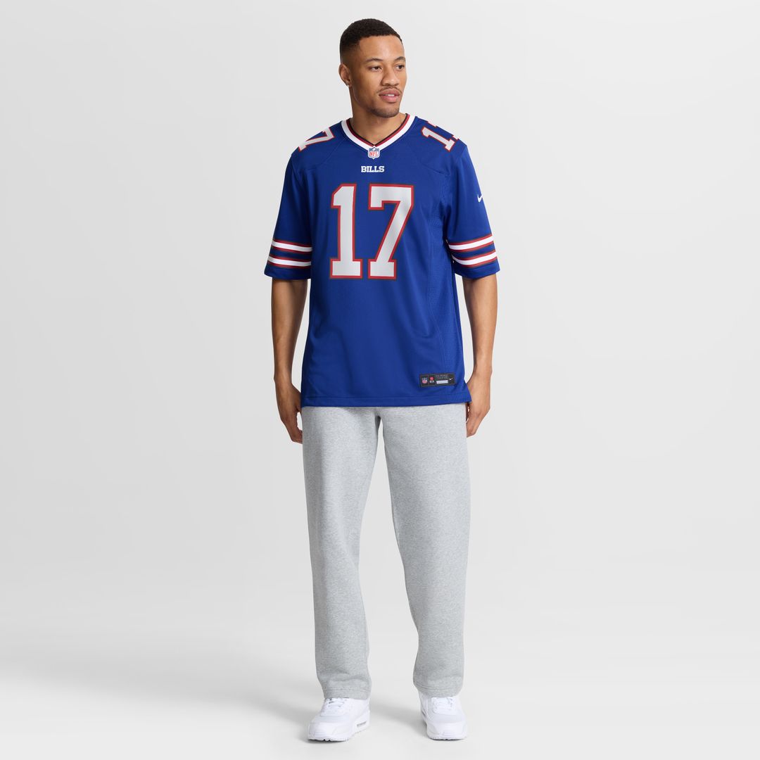 Josh Allen Buffalo Bills Game Player Jersey - Royal