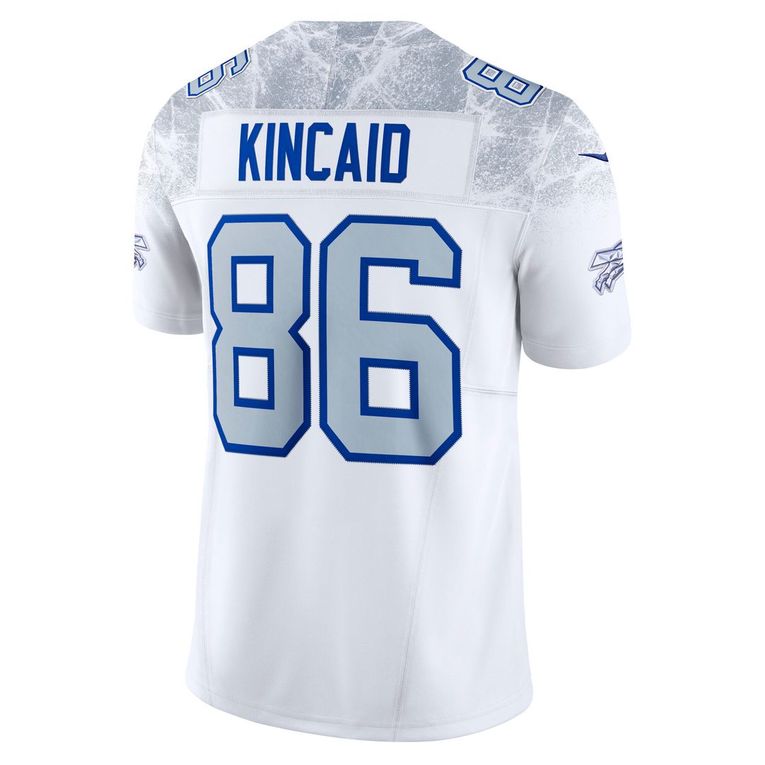 Dalton Kincaid Buffalo Bills 2025 Rivalries Collection Stitched Limited Jersey - White