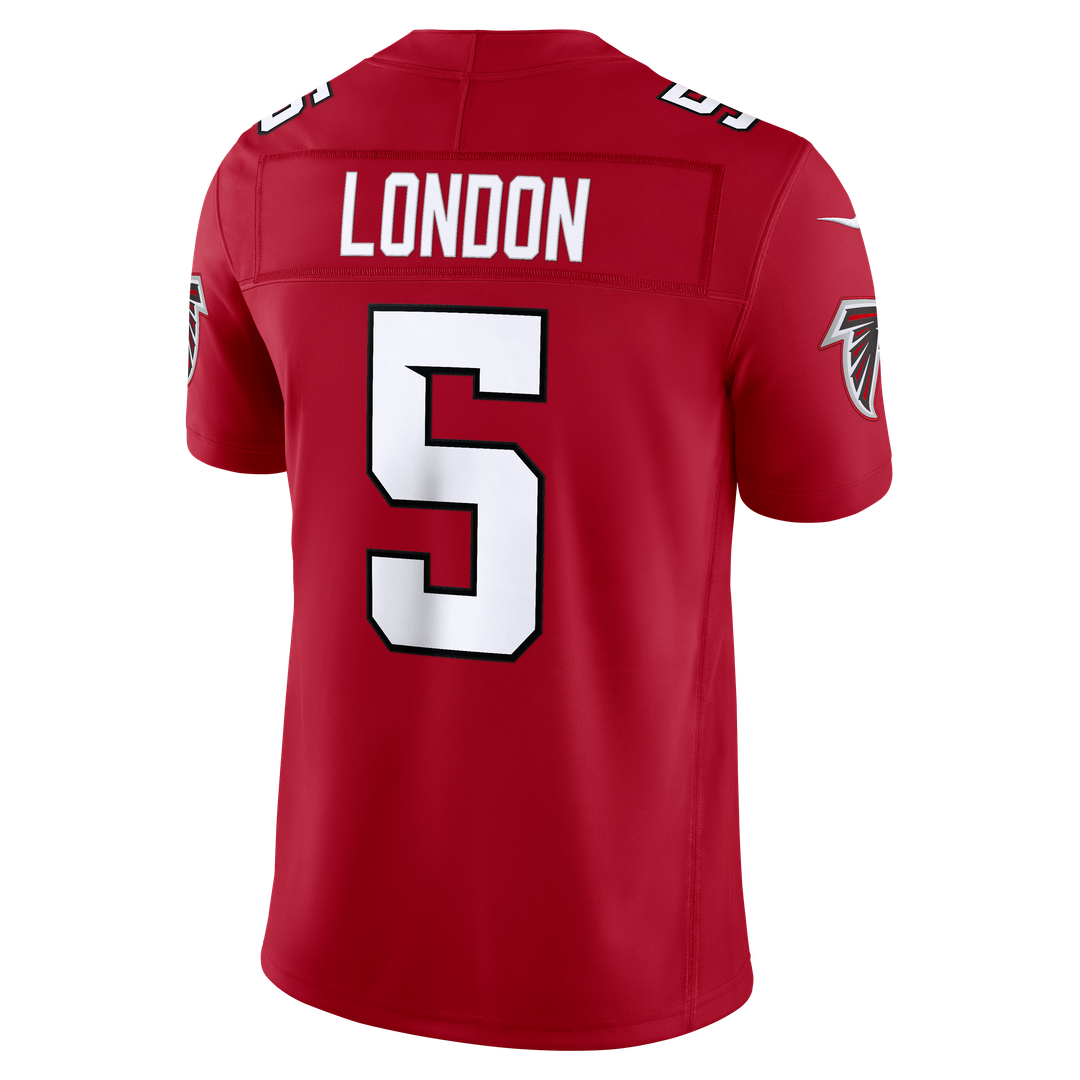 Drake London Atlanta Falcons Vapor F.U.S.E. Stitched Limited Jersey - Red