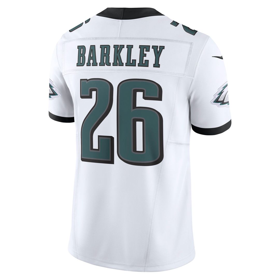 Saquon Barkley Philadelphia Eagles Vapor F.U.S.E. Limited Jersey - White