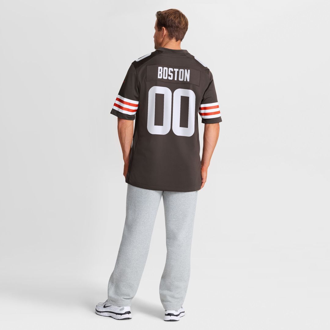 Denzel Boston Cleveland Browns Game Jersey - Brown