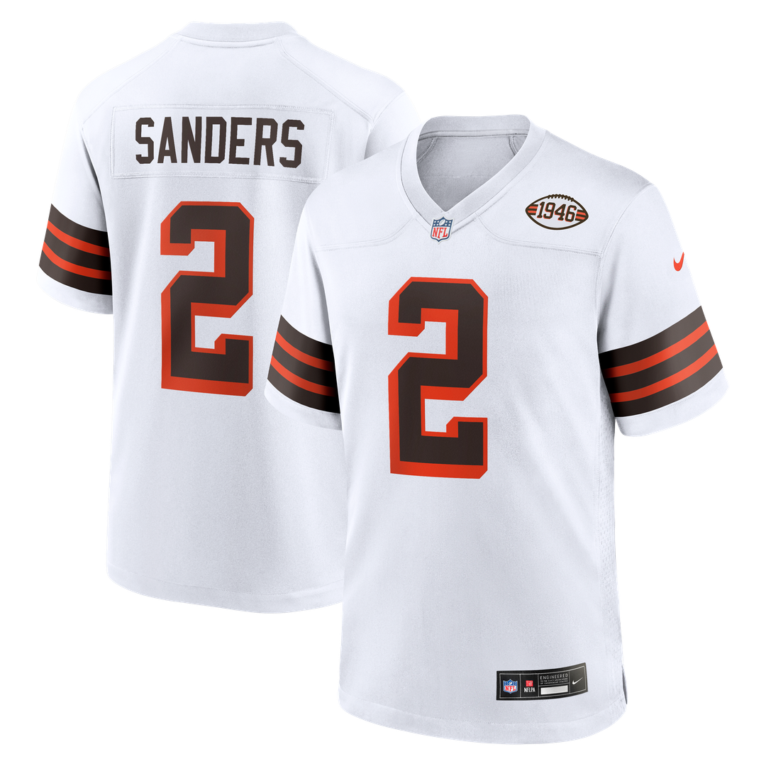 Shedeur Sanders Cleveland Browns Alternate Game Jersey - Brown