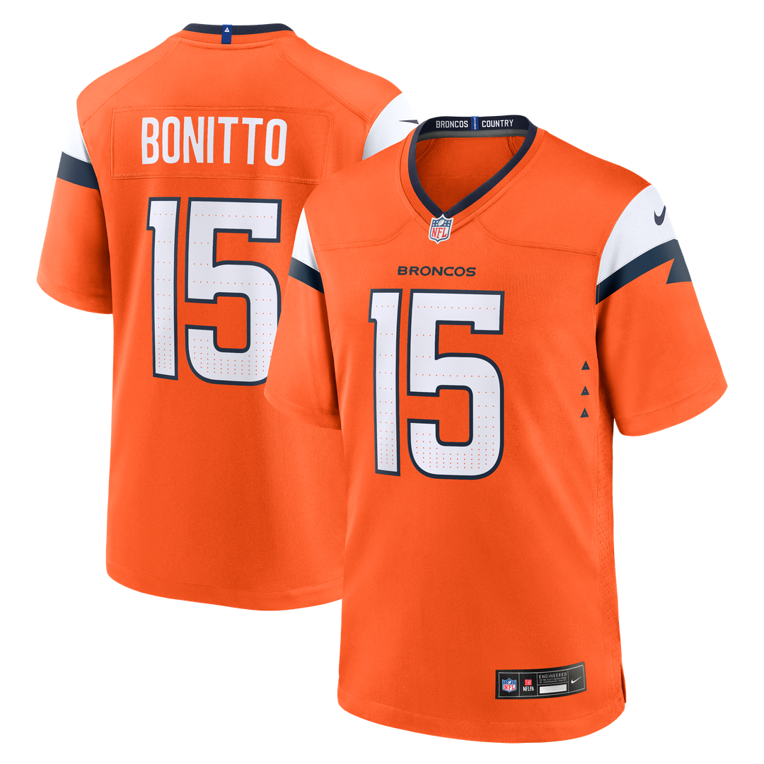 Nik Bonitto Denver Broncos Alternate Game Jersey - Navy