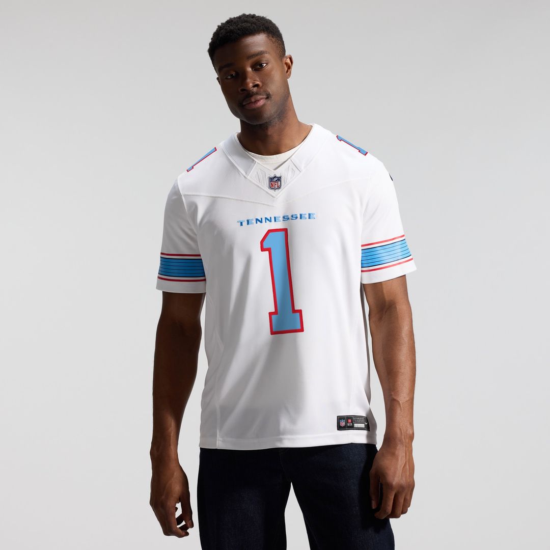 Cameron Ward Tennessee Titans Vapor F.U.S.E. Stitched Limited Jersey - White