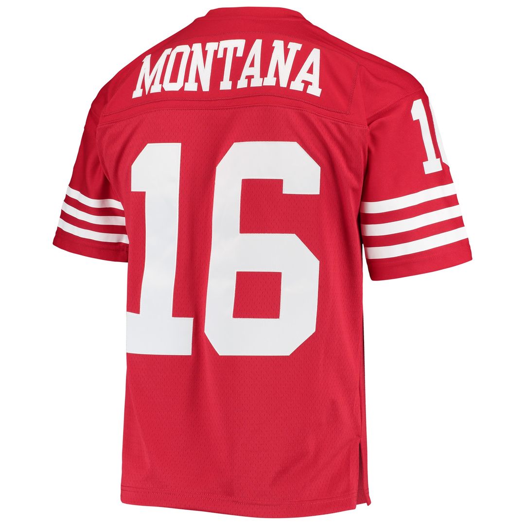 Joe Montana San Francisco 49ers Legacy Replica Jersey - Scarlet