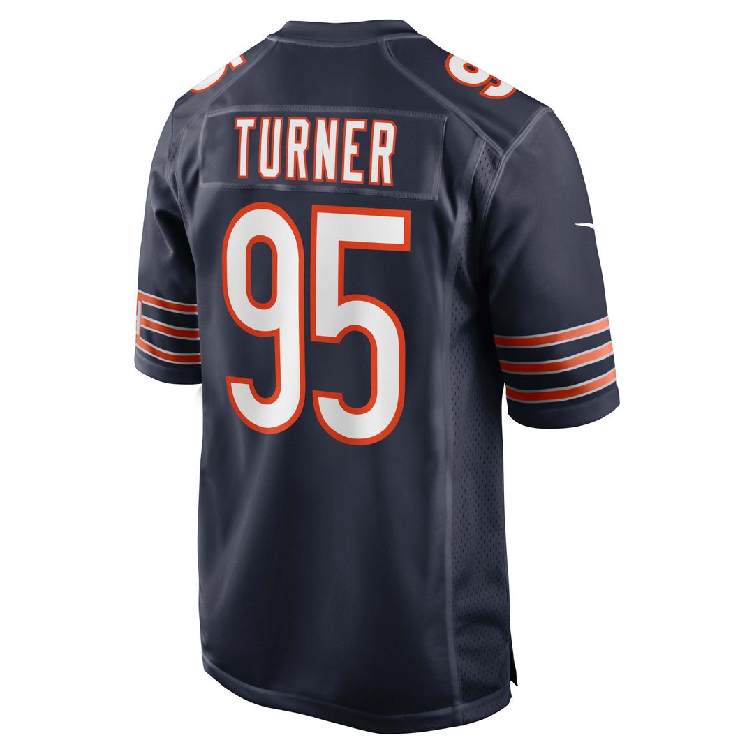 Shemar Turner Chicago Bears Team Game Jersey - Navy