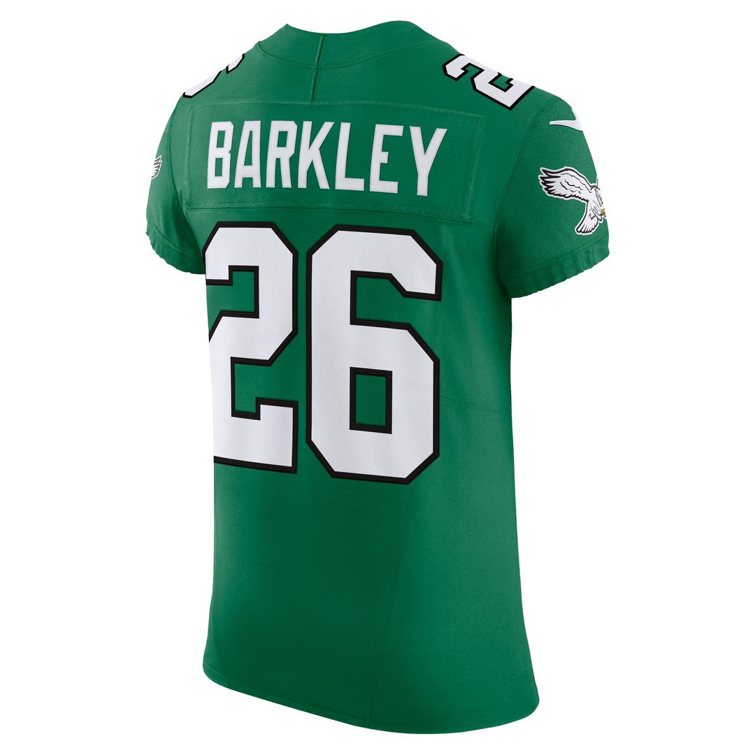 Saquon Barkley Philadelphia Eagles Alternate Vapor F.U.S.E. Elite Jersey - Kelly Green