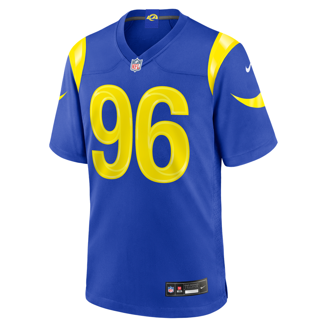 Tim Keenan III Los Angeles Rams Team Game Jersey - Royal