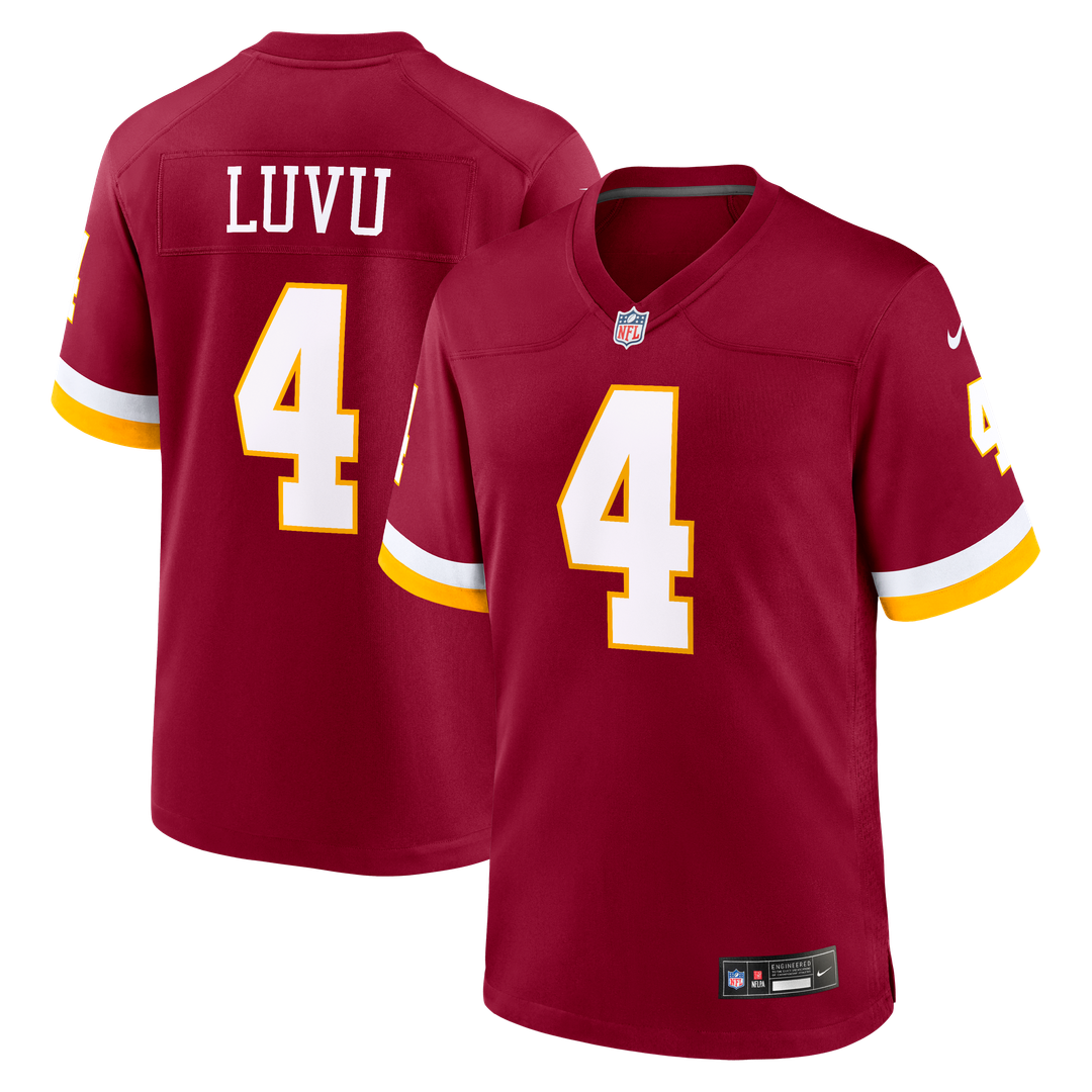 Frankie Luvu Washington Commanders Game Super Bowl Era Jersey - White