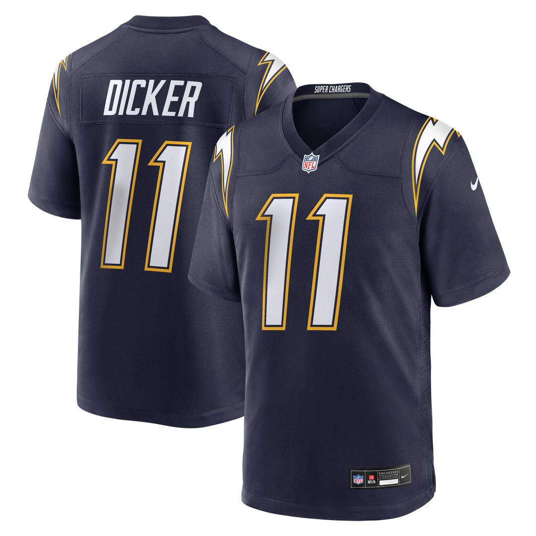 Cameron Dicker Los Angeles Chargers Alternate Game Jersey - Navy
