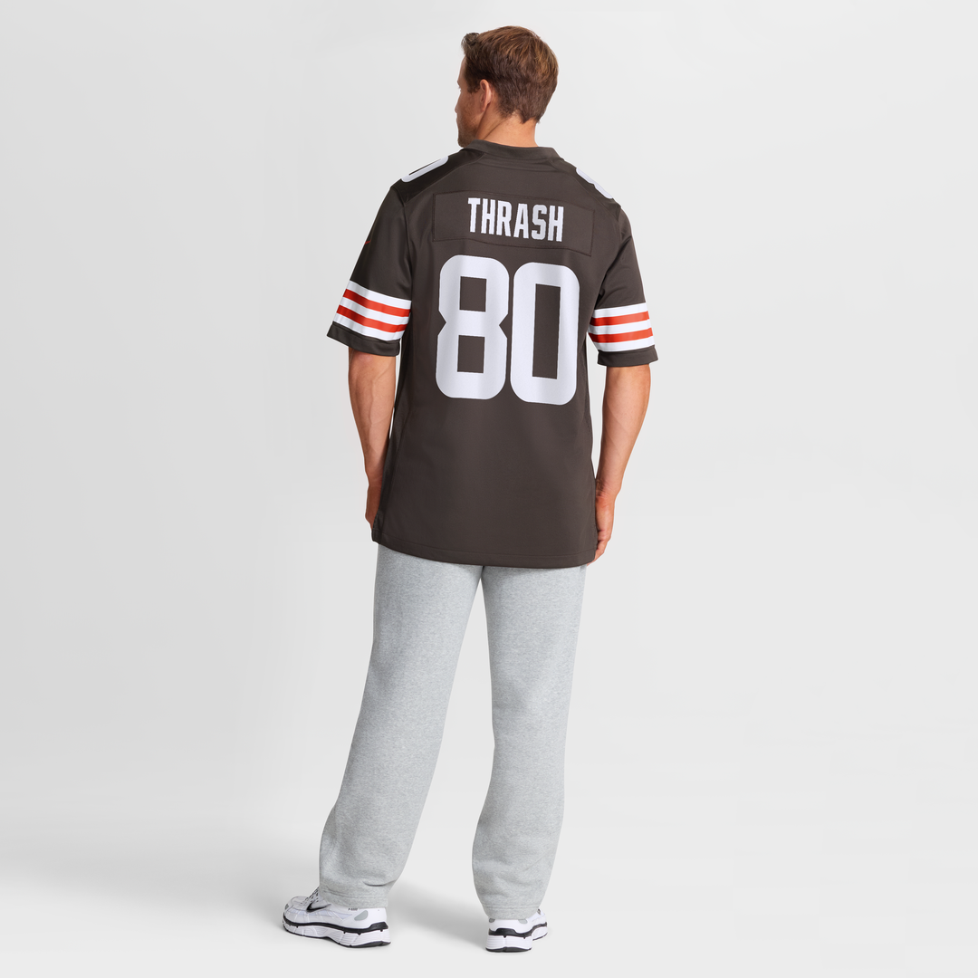 Jamari Thrash Cleveland Browns Team Game Jersey - Brown