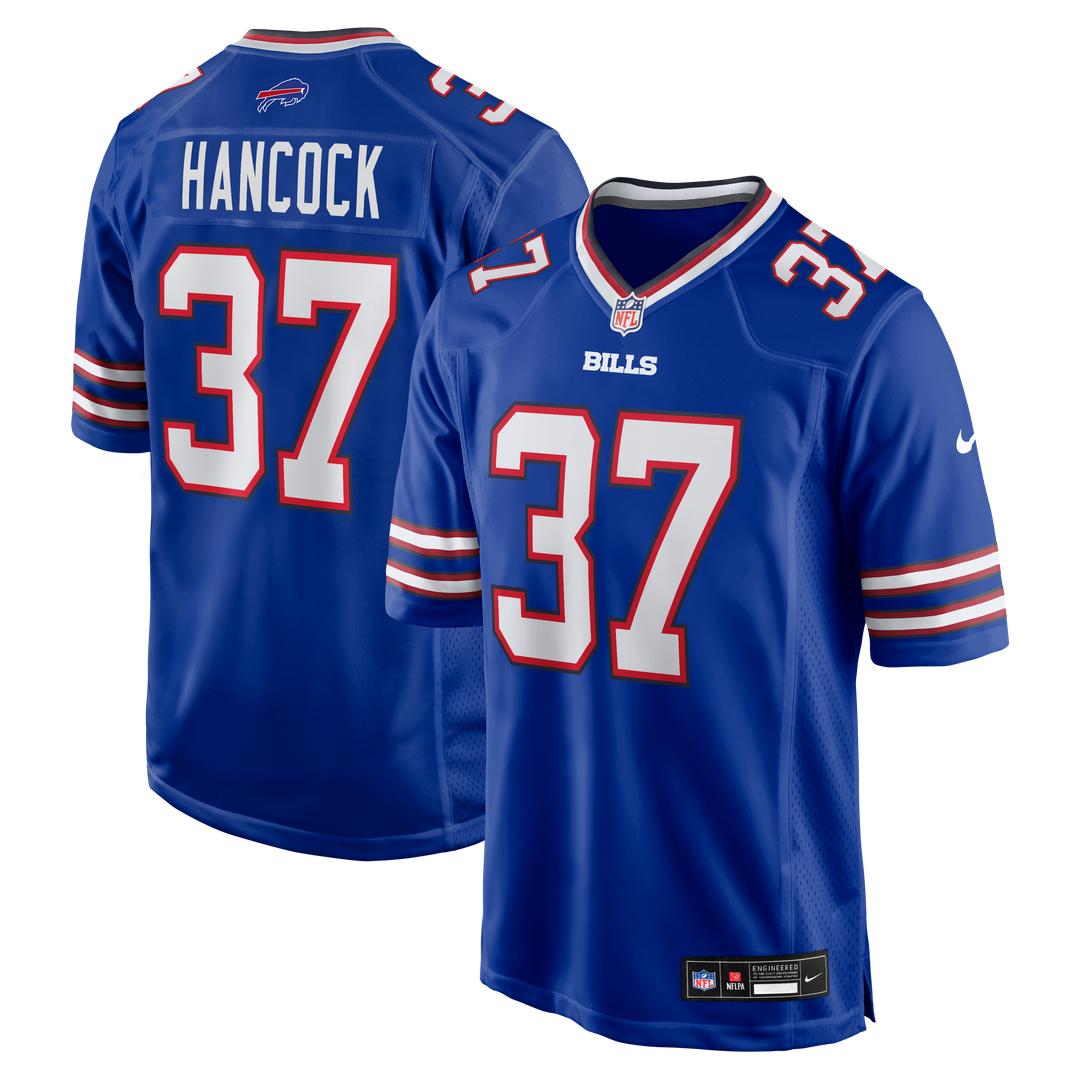 Hancock Buffalo Bills Team Game Jersey - Royal