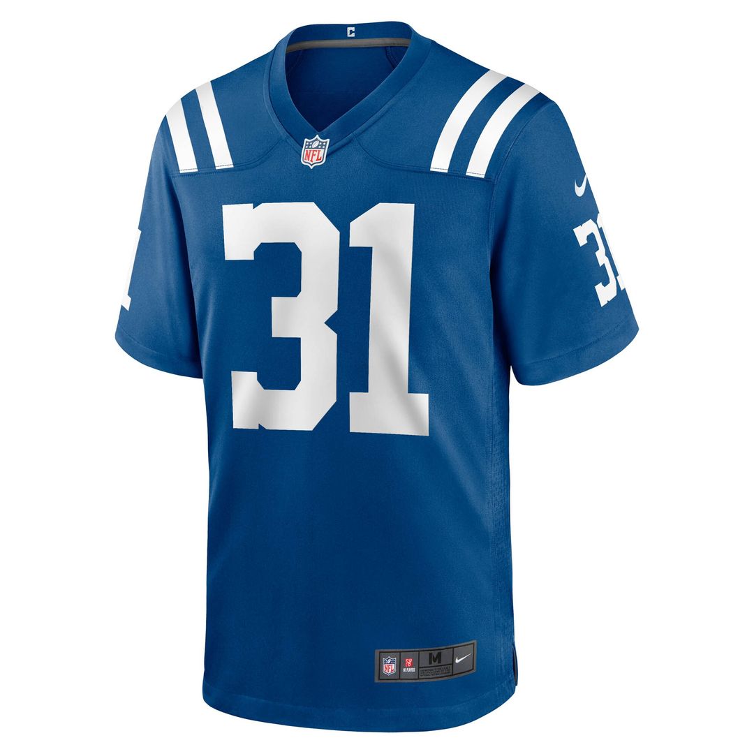 Tyler Goodson Indianapolis Colts Game Jersey - Royal