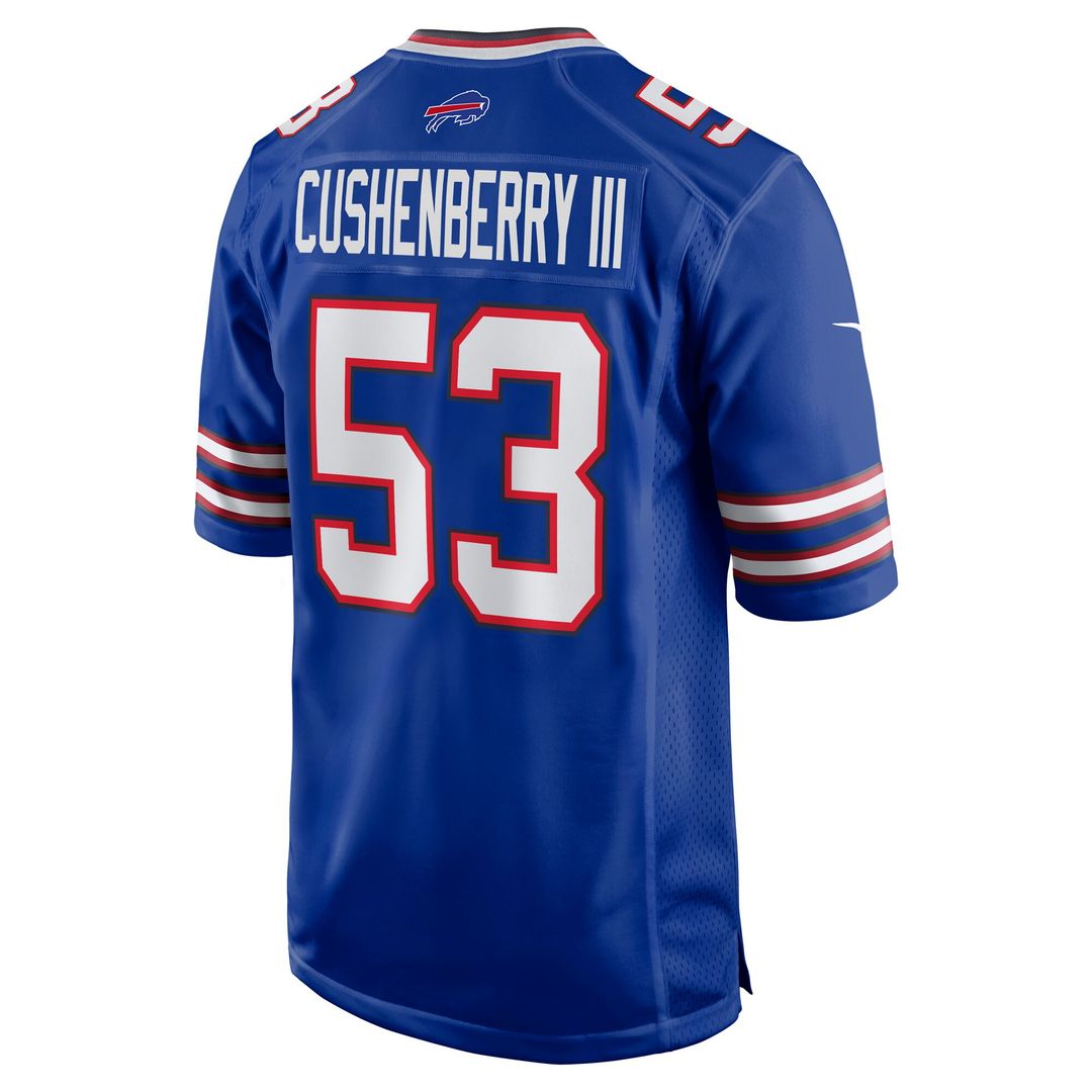 Lloyd Cushenberry III Buffalo Bills Team Game Jersey - Royal