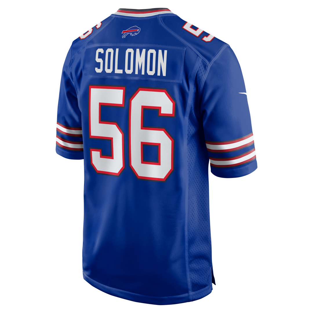 Javon Solomon Buffalo Bills Game Jersey - Royal