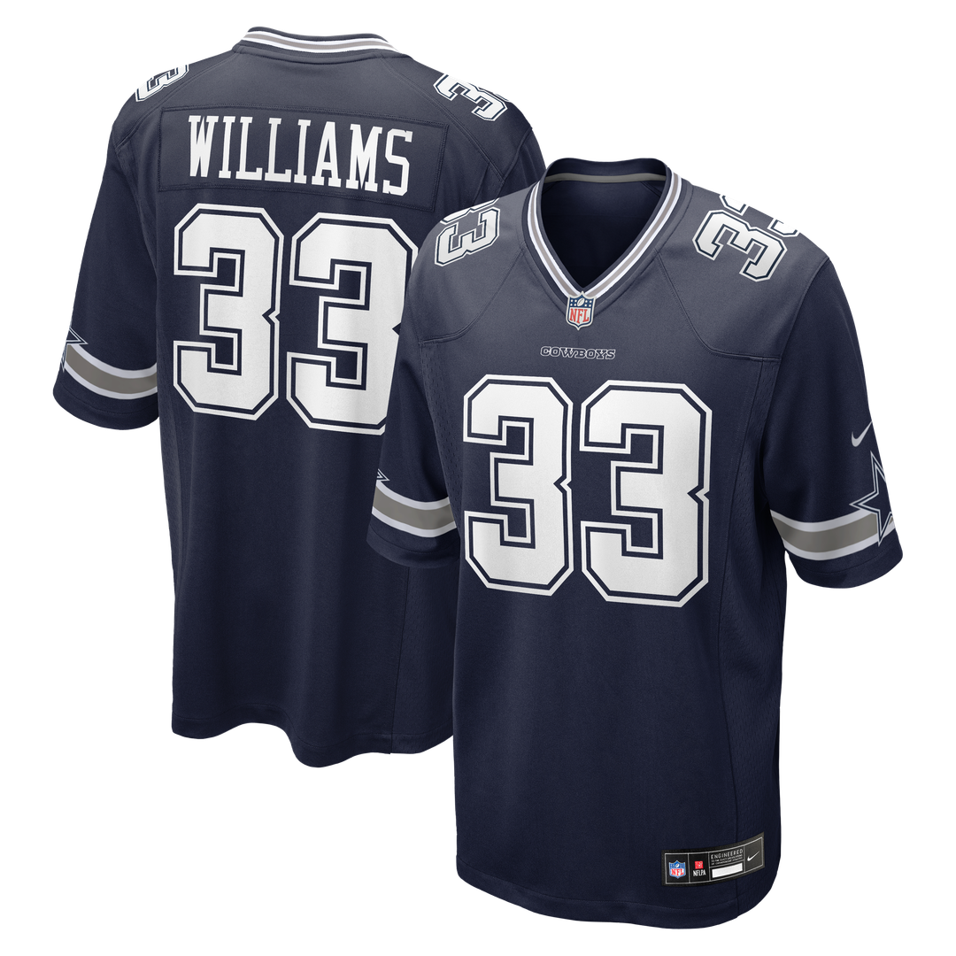 Javonte Williams Dallas Cowboys Team Game Jersey - Navy