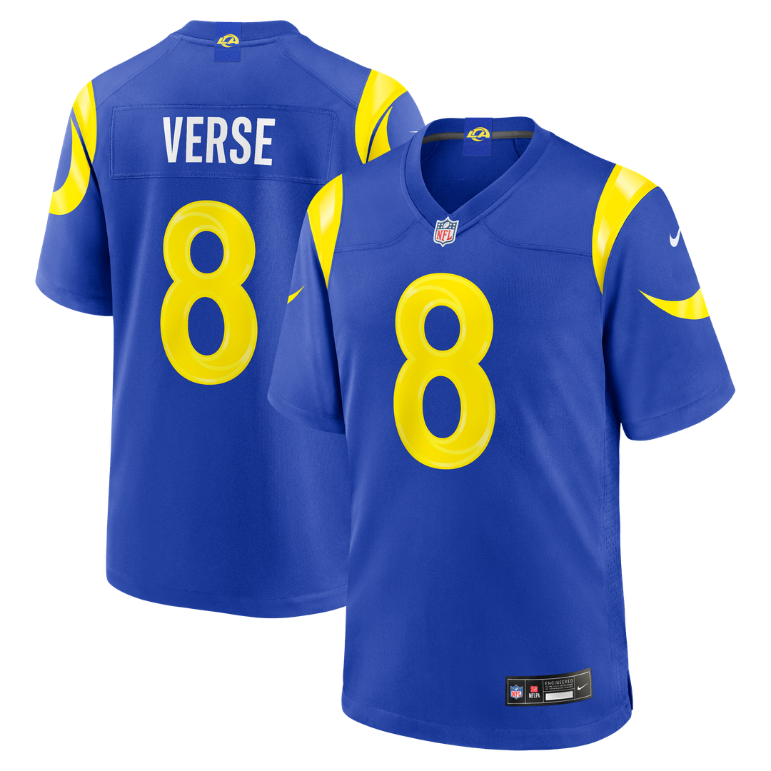 Jared Verse Los Angeles Rams Team Game Player Jersey - Royal