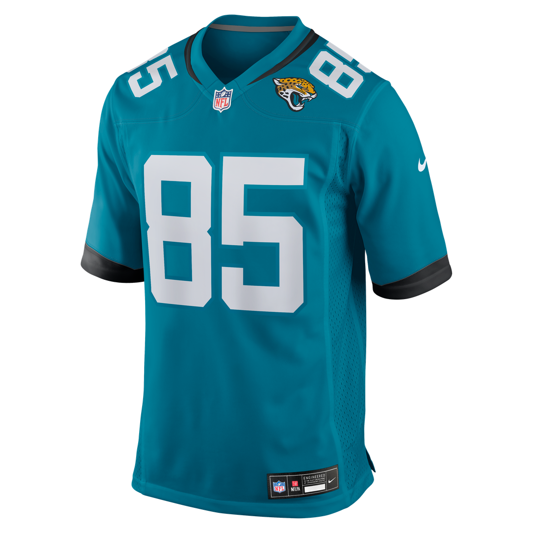 Brenton Strange Jacksonville Jaguars Team Game Jersey - Teal