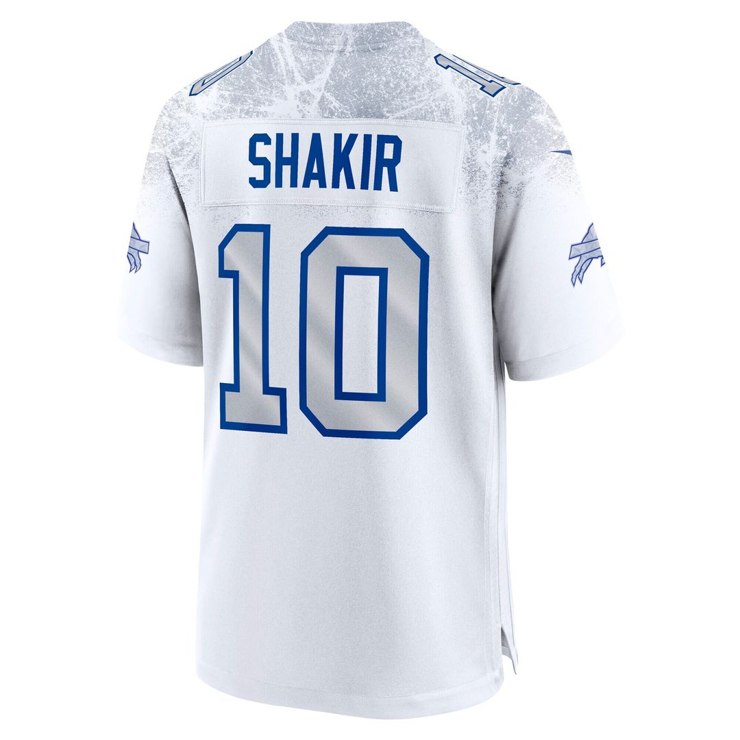 Khalil Shakir Buffalo Bills 2025 Rivalries Collection Game Jersey - White