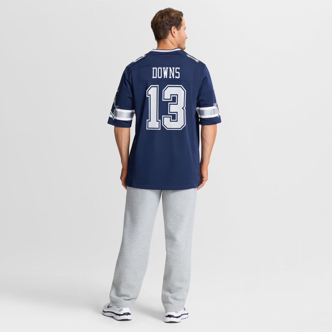 Caleb Downs Dallas Cowboys 2026 NFL Draft First Round Pick No. 11 Team Game Jersey - Navy