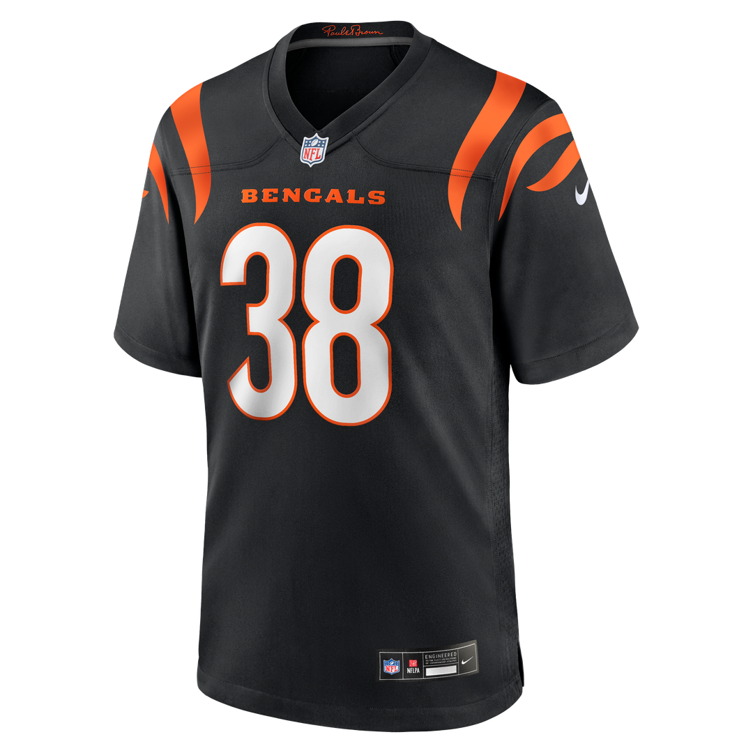 DJ Ivey Cincinnati Bengals Team Game Jersey - Black