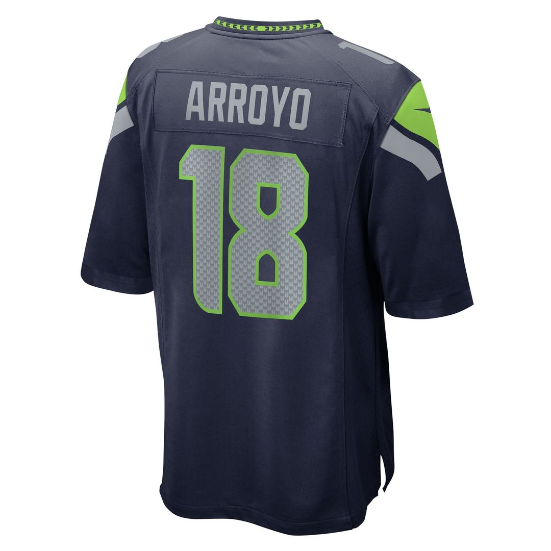 Elijah Arroyo Seattle Seahawks Team Game Jersey - College Navy