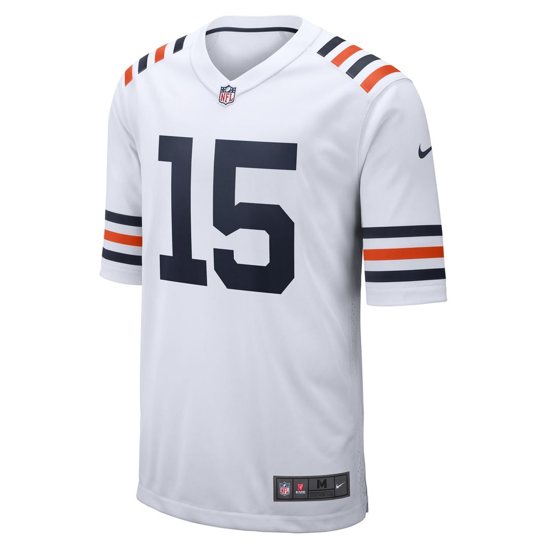 Rome Odunze Chicago Bears Alternate Game Jersey - White