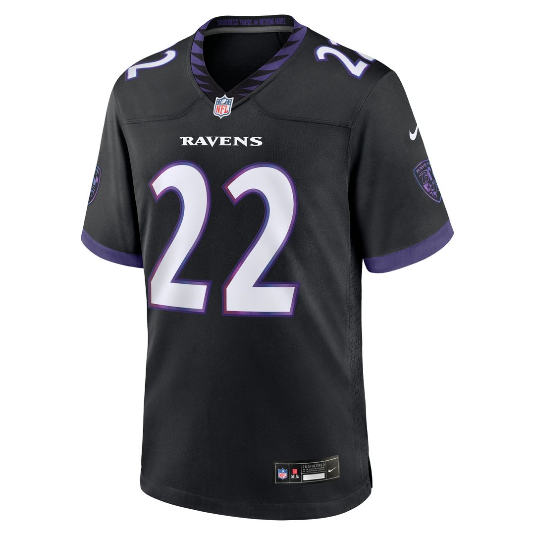 Derrick Henry Baltimore Ravens Alternate Game Jersey - Purple