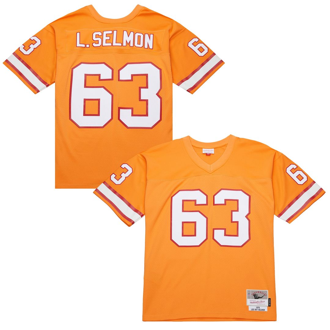 Lee Roy Selmon Tampa Bay Buccaneers 1976 Legacy Replica Jersey - Orange