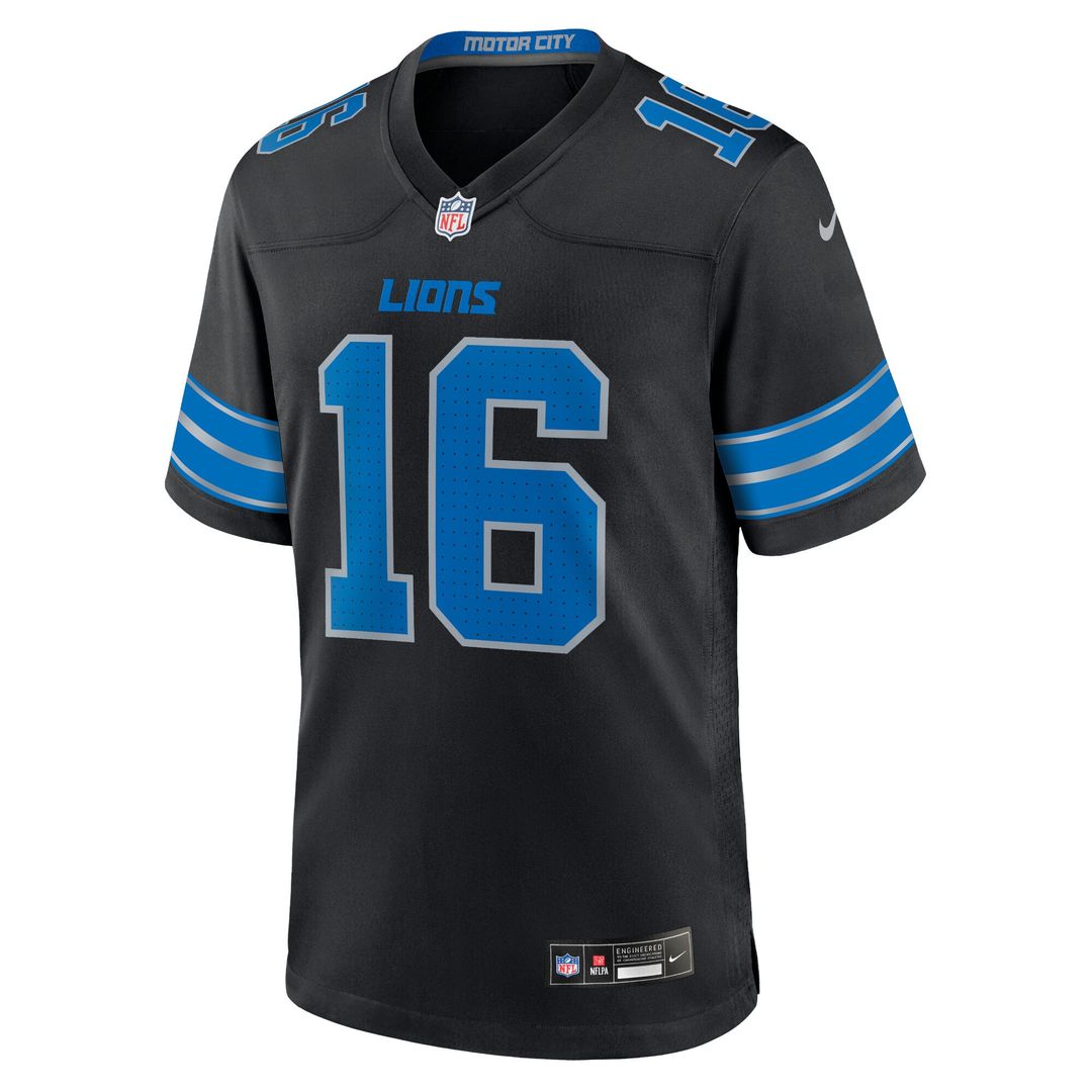 Jared Goff Detroit Lions Game Jersey - White