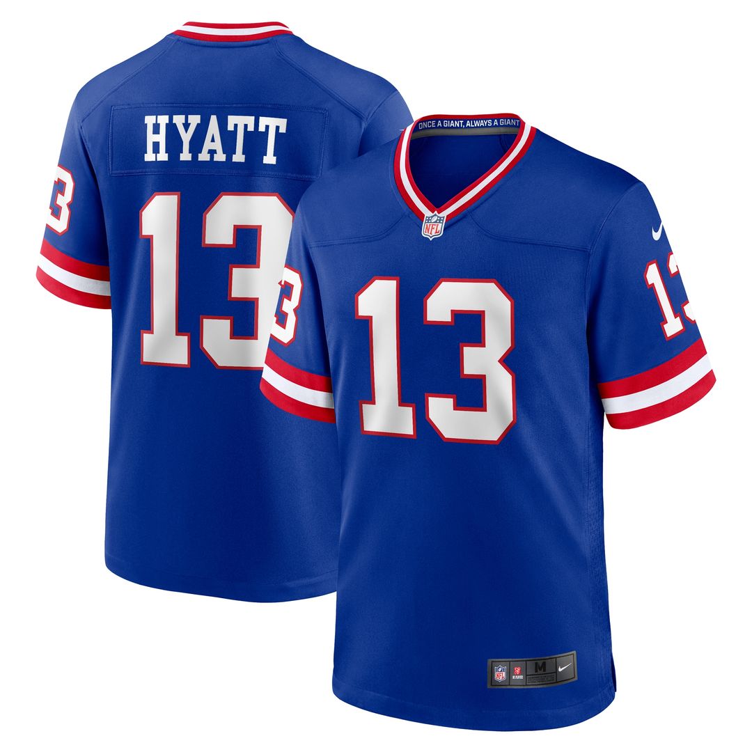Jalin Hyatt New York Giants Alternate Game Jersey - Royal