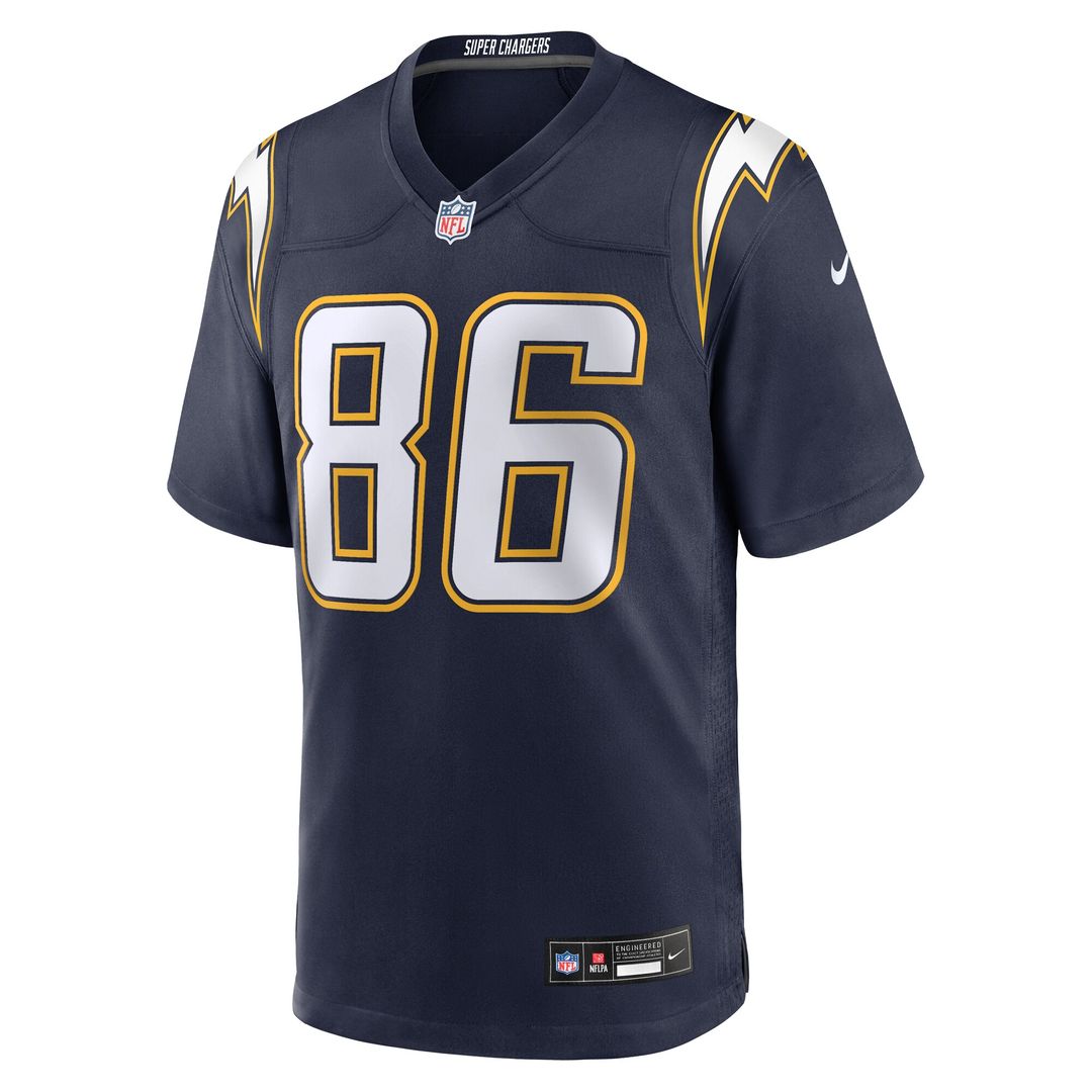 Oronde Gadsden Los Angeles Chargers Team Game Jersey - Powder Blue