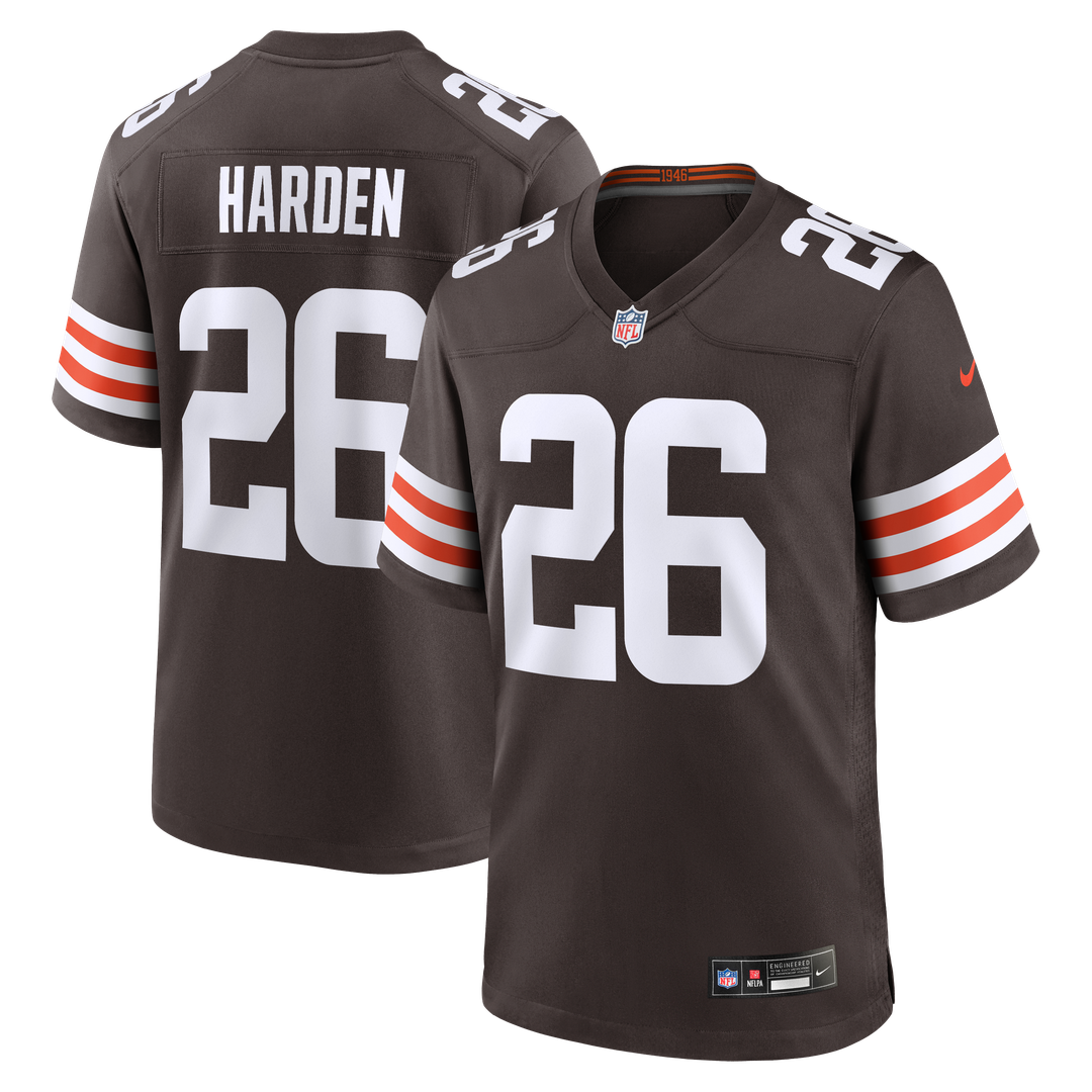 Myles Harden Cleveland Browns Team Game Jersey - Brown