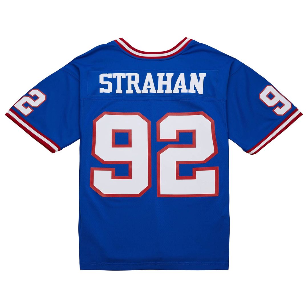 Michael Strahan New York Giants Big & Tall 1993 Retired Player Replica Jersey - Royal