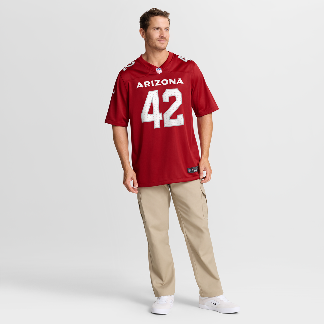Dadrion Taylor-Demerson Arizona Cardinals Team Game Jersey - Cardinal