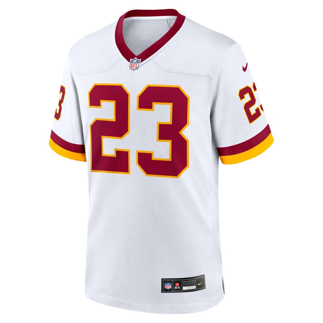 Trey Amos Washington Commanders Game Super Bowl Era Jersey - White