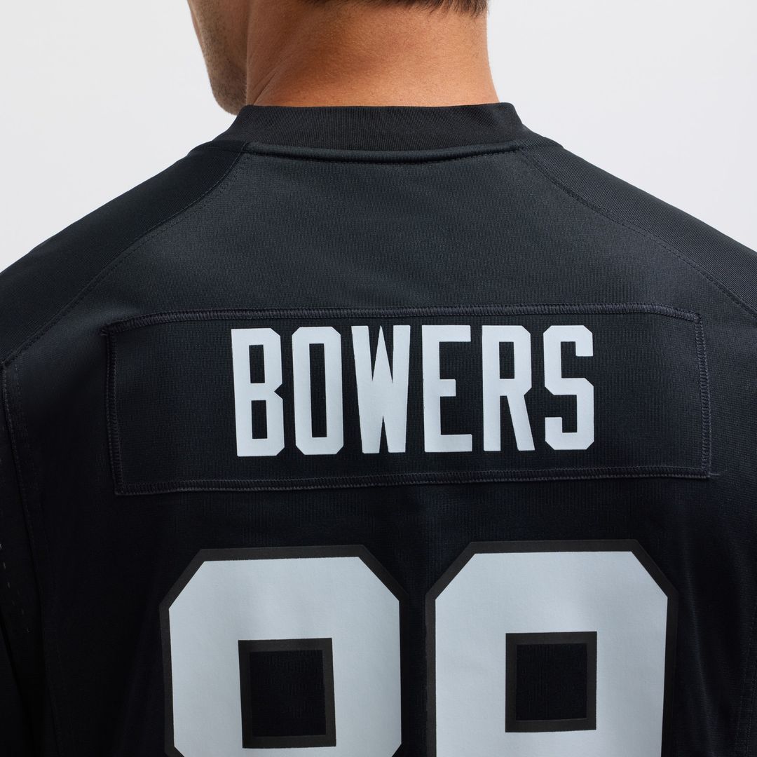 Brock Bowers Las Vegas Raiders Game Jersey - White