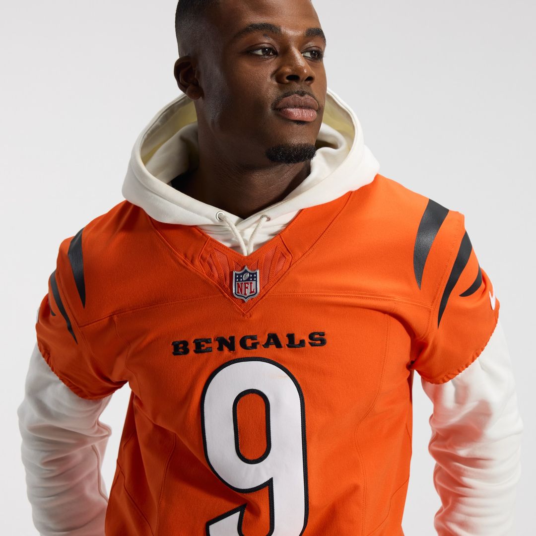 Joe Burrow Cincinnati Bengals Vapor F.U.S.E. Elite Jersey - Orange
