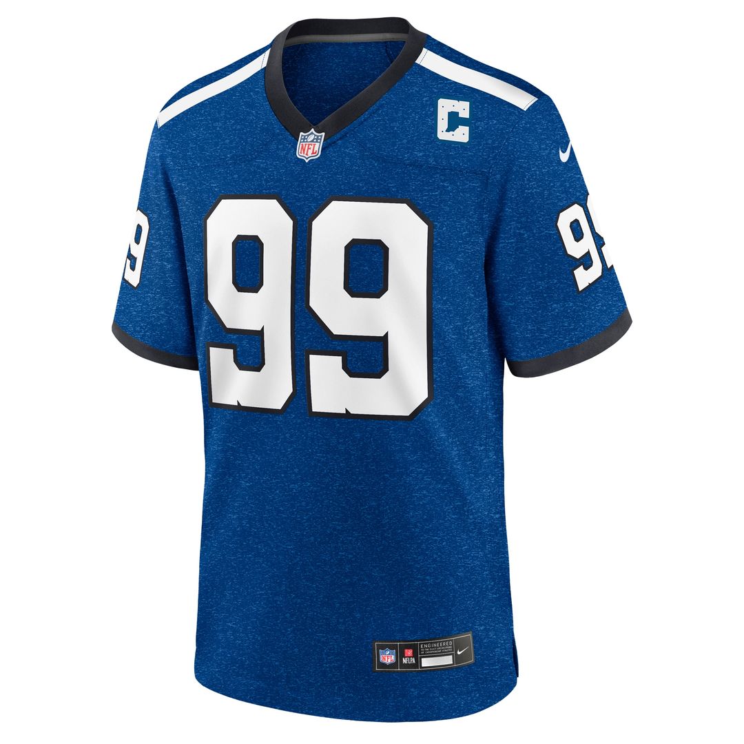 DeForest Buckner Indianapolis Colts Alternate Game Jersey - Blue