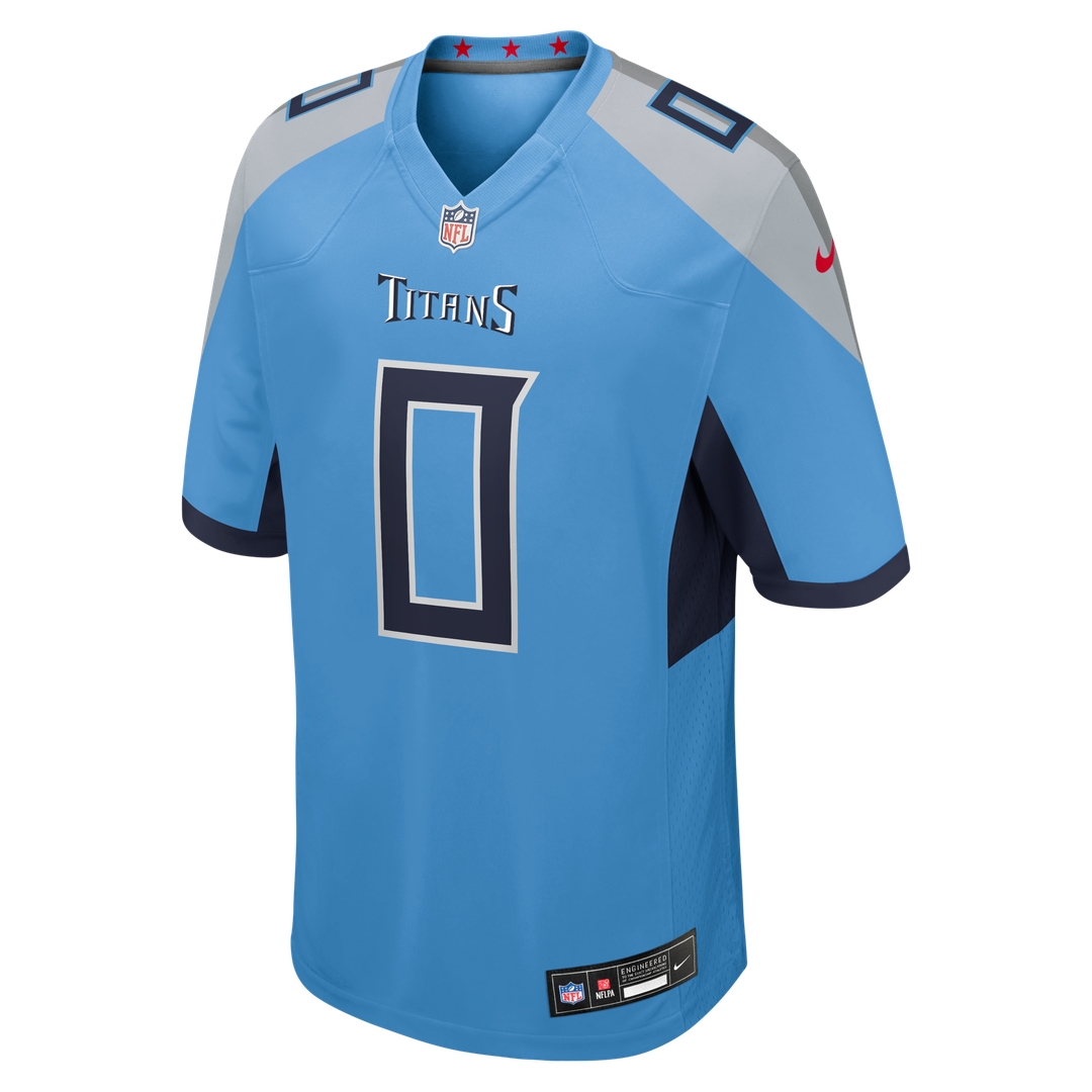 Calvin Ridley Tennessee Titans Team Game Jersey - Light Blue
