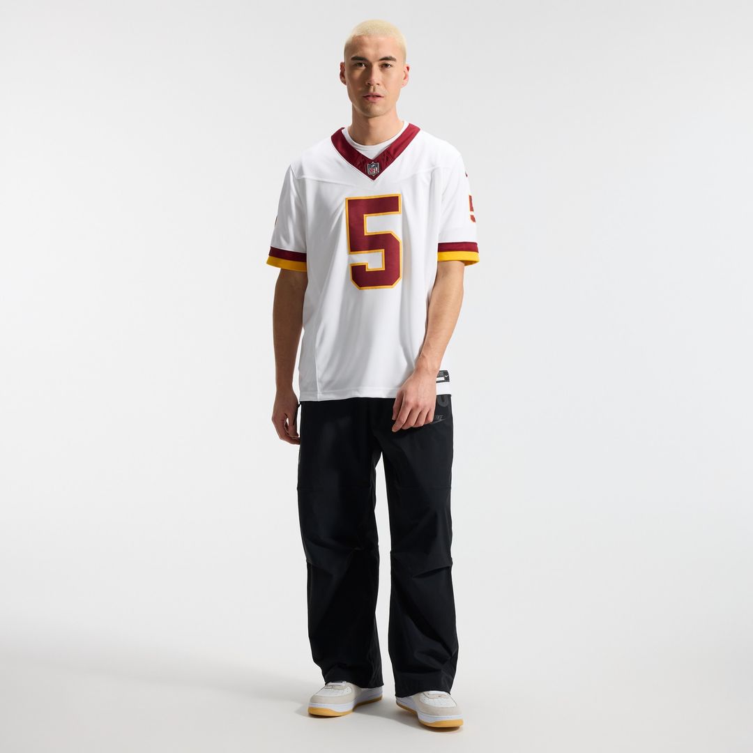 Jayden Daniels Washington Commanders Vapor F.U.S.E. Stitched Limited Jersey - White