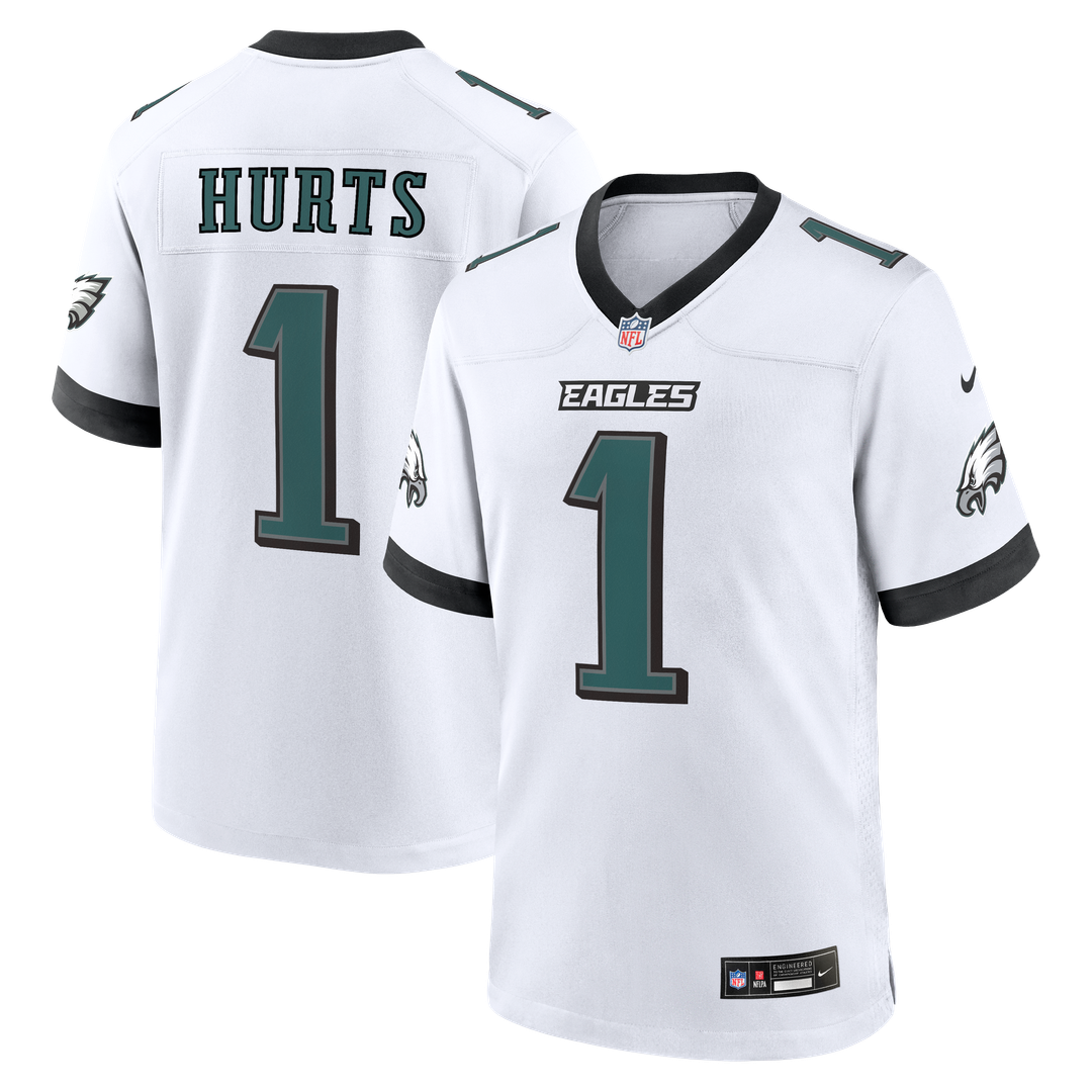 Jalen Hurts Philadelphia Eagles Game Jersey - White