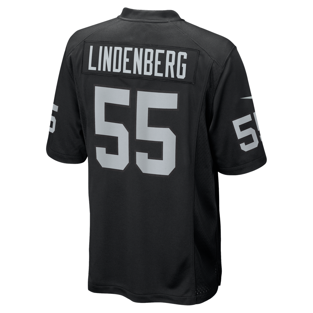 Cody Lindenberg Las Vegas Raiders Team Game Jersey - Black
