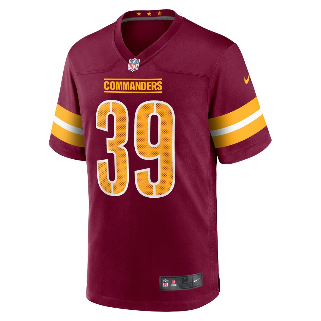Jeremy Reaves Washington Commanders Game Jersey - Burgundy