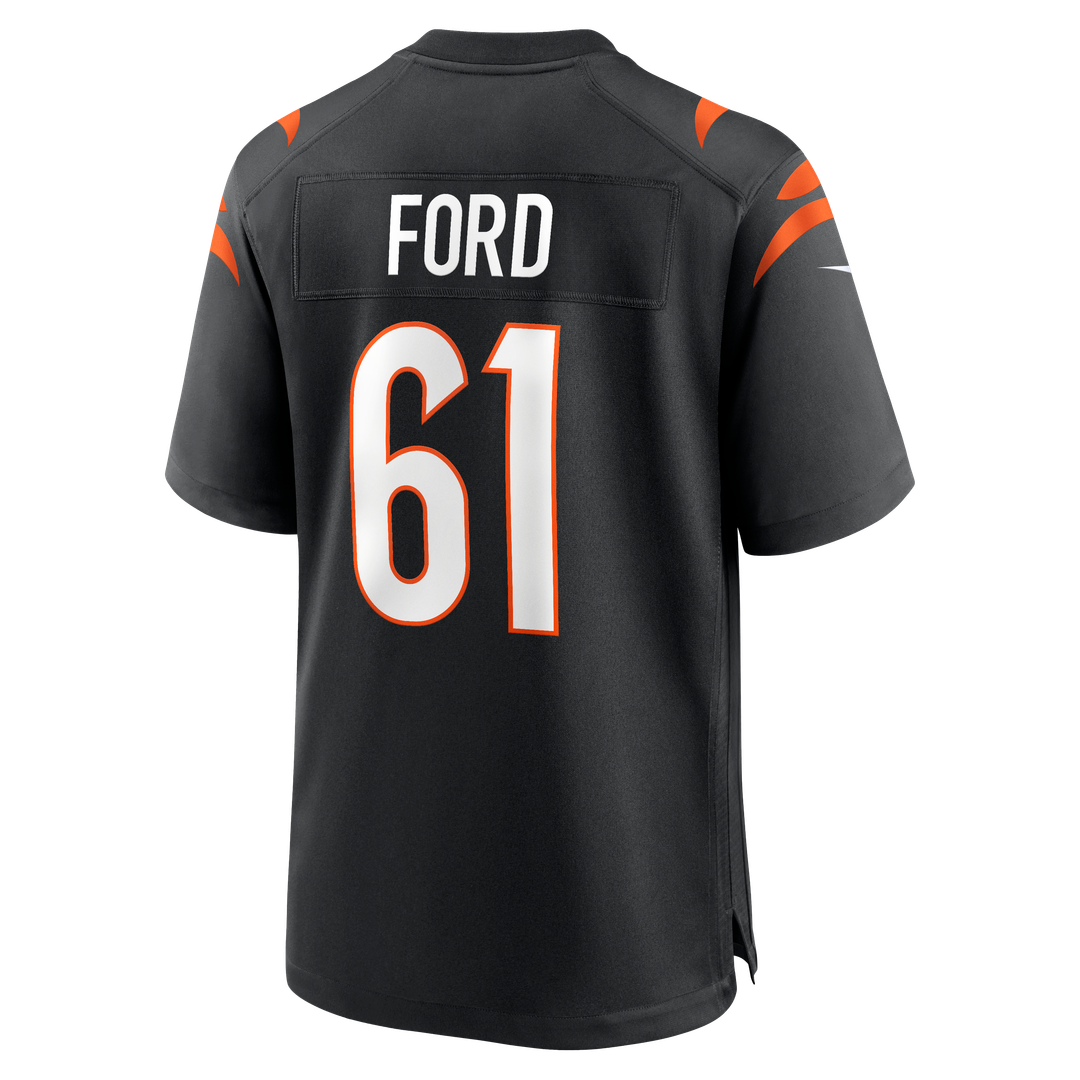 Cody Ford Cincinnati Bengals Game Jersey - Black