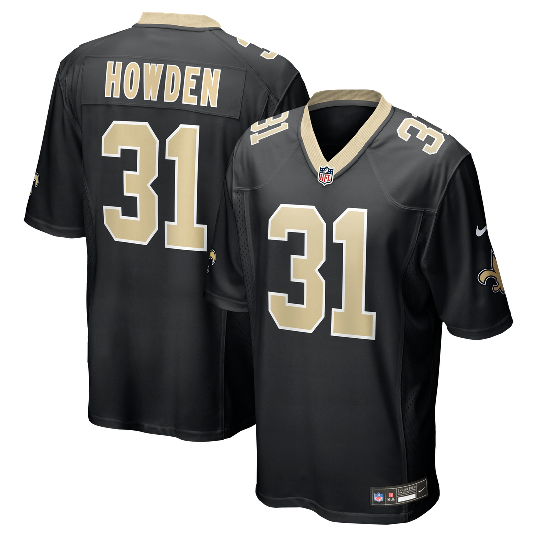 Howden New Orleans Saints Team Game Jersey - Black