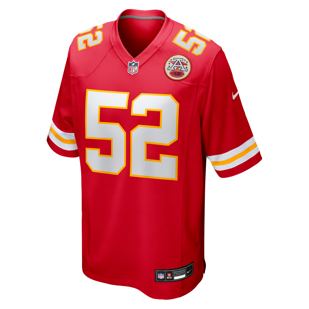 Creed Humphrey Kansas City Chiefs Game Jersey - Red