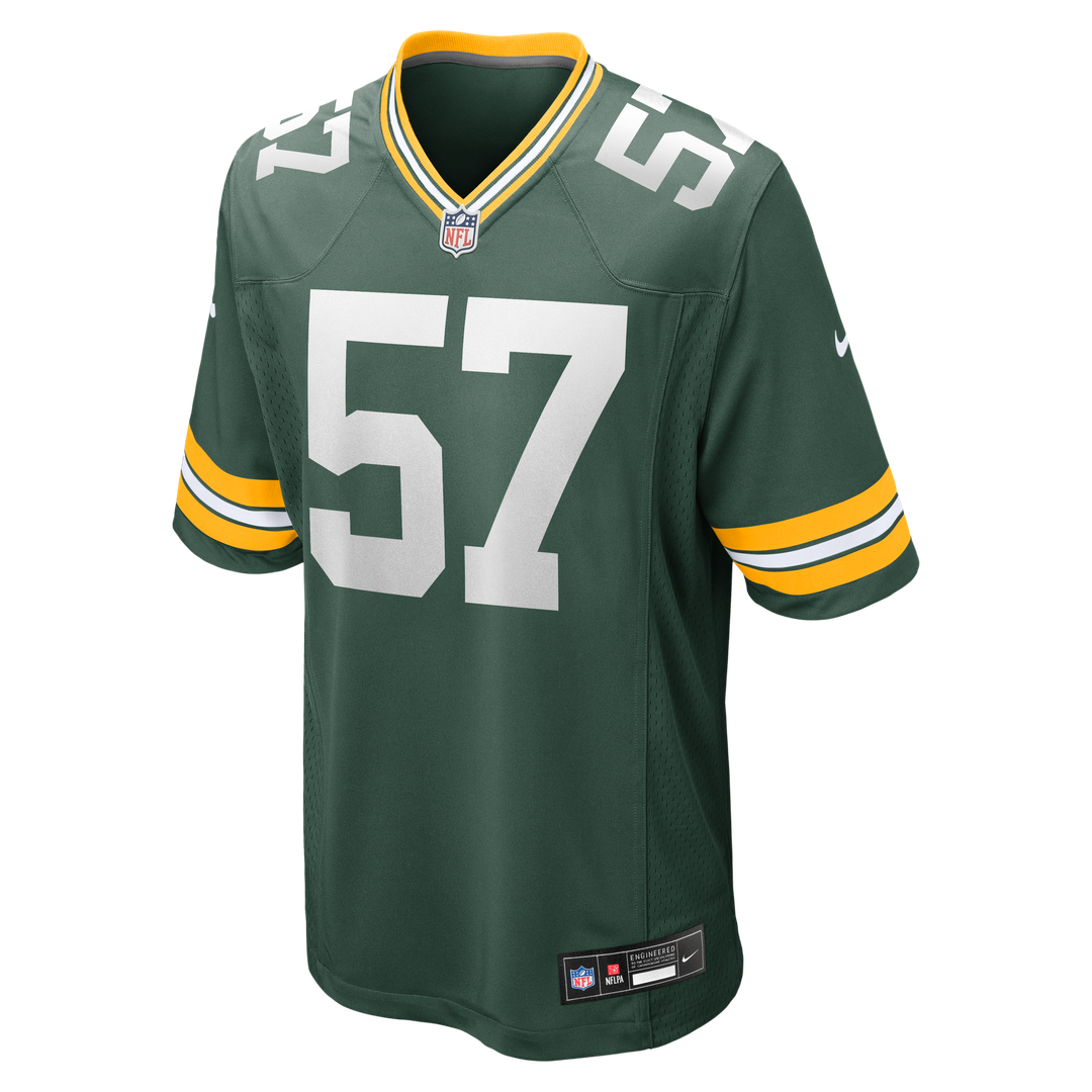 Brenton Cox Jr. Green Bay Packers Game Jersey - Green