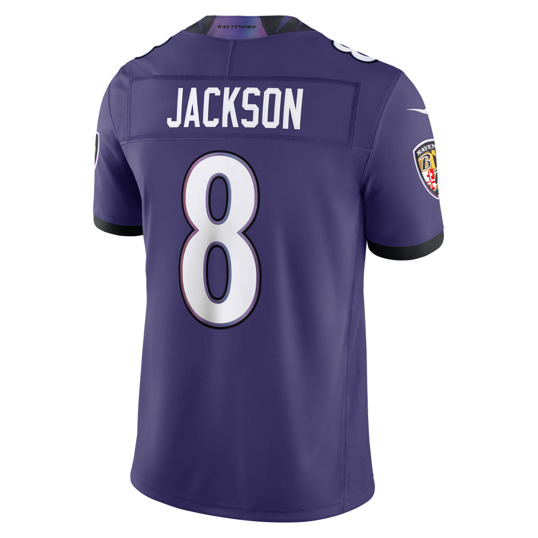 Lamar Jackson Baltimore Ravens Vapor F.U.S.E. Stitched Limited Jersey - White
