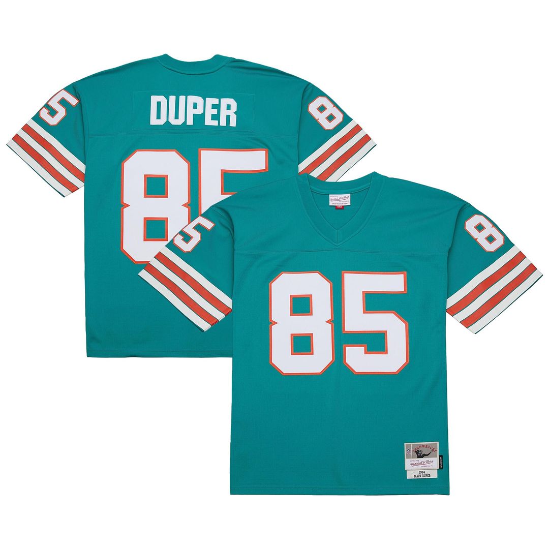 Mark Duper Miami Dolphins Legacy Replica Jersey - Aqua